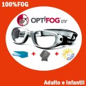 Óculos para Esportes Centro Style com Lentes de Grau Anti Embaçante Optifog (Sob Encomenda)
