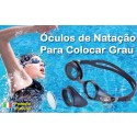 Óculos de Natação para Colocação de Grau (Made in Italy)