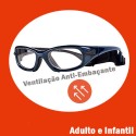 Óculos Progear TM 48/52/55 (P/M/G) + Lentes de Grau + Ventilação anti-embaçante