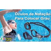 óculos de natação para grau